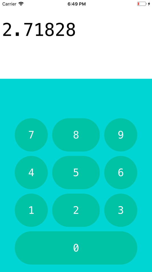 #1. Euler’s Number Memory Trainer (iOS) 由: Matthew Turk