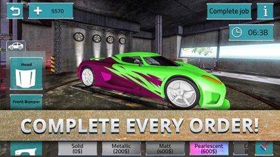 Car Painting Workshop Coloring screenshot 2