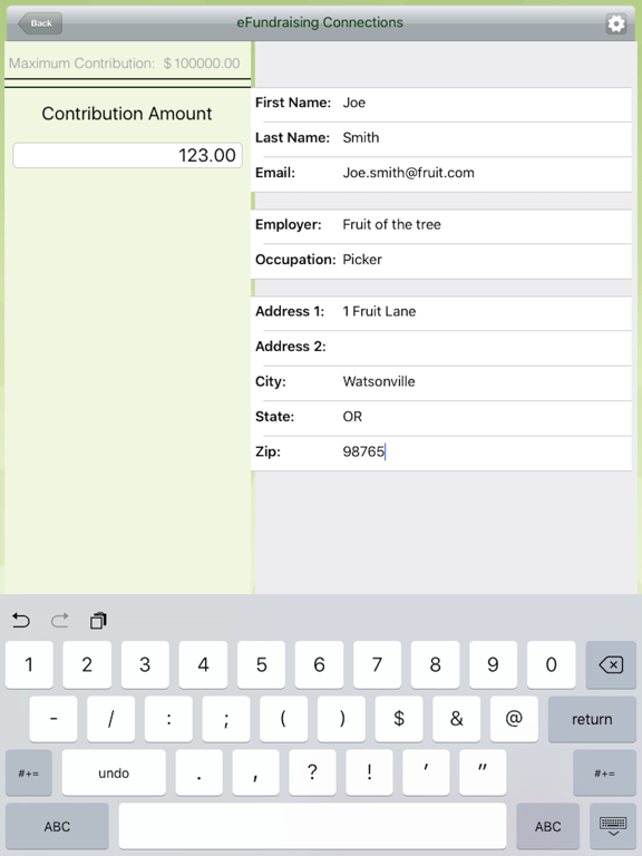 Screenshot #6 pour eFunds Swiper