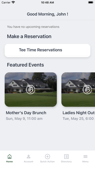 Butler Country Club Screenshot