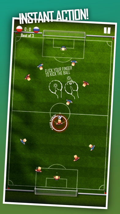 Screenshot #1 pour Flick Champions VS: Football