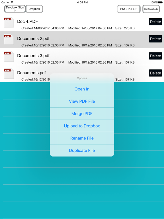 Screenshot #6 pour PDF 2 Image Converter App