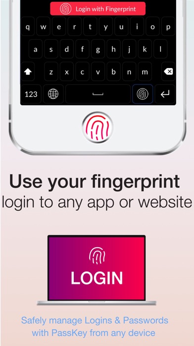 Fingerprint Login:PassKey Lockのおすすめ画像3