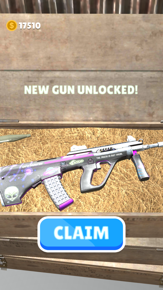#6. Gun Simulator 3D (iOS) By: Rollic Games