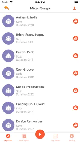 Game screenshot Music Downloader - MP3 Music apk