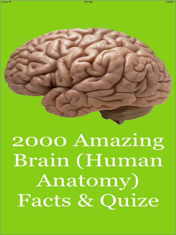Screenshot #4 pour Human Brain Facts & Quiz 2000