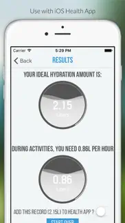 water tracker & water reminder iphone screenshot 4