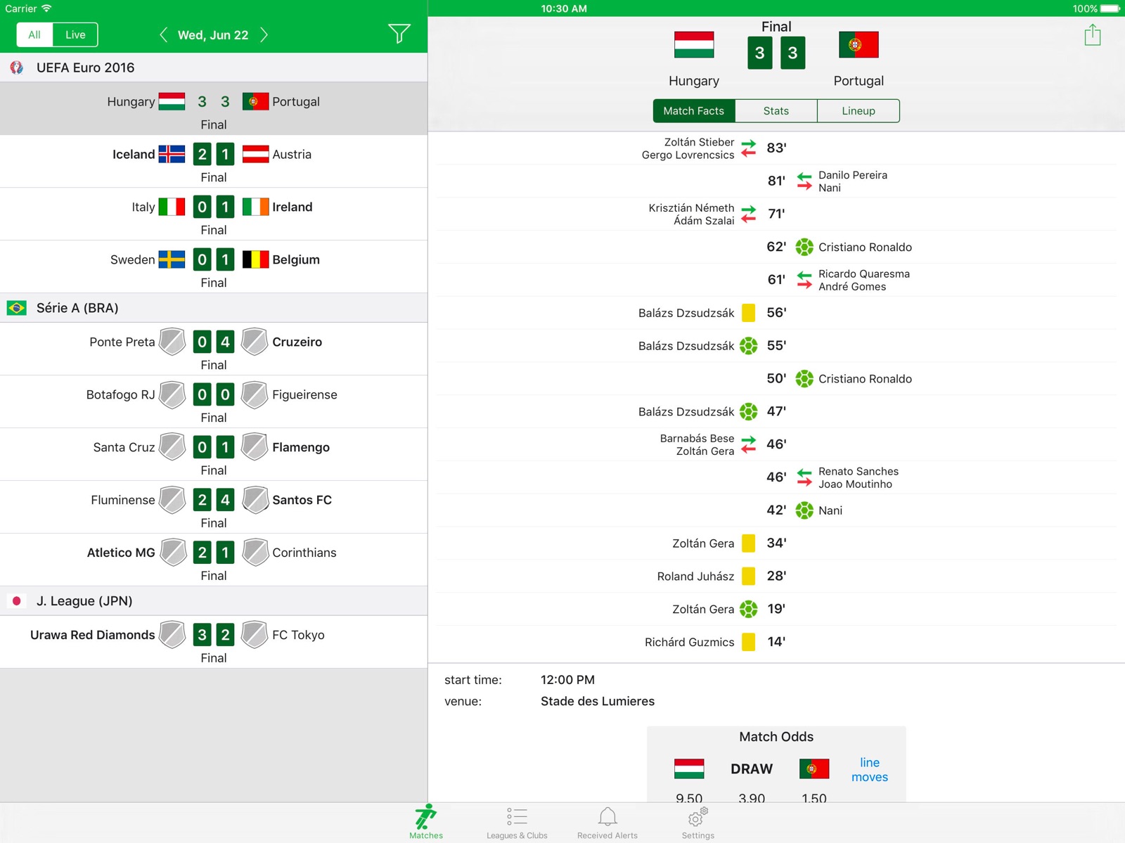 Real-Time Soccer ipad screenshot 1