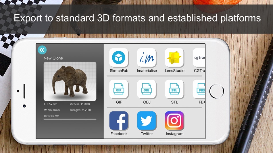 #3. Qlone 3D Scanner EDU (iOS) 게시자: EyeCue Vision Tech