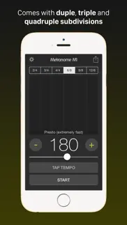 metronome m1 iphone screenshot 3