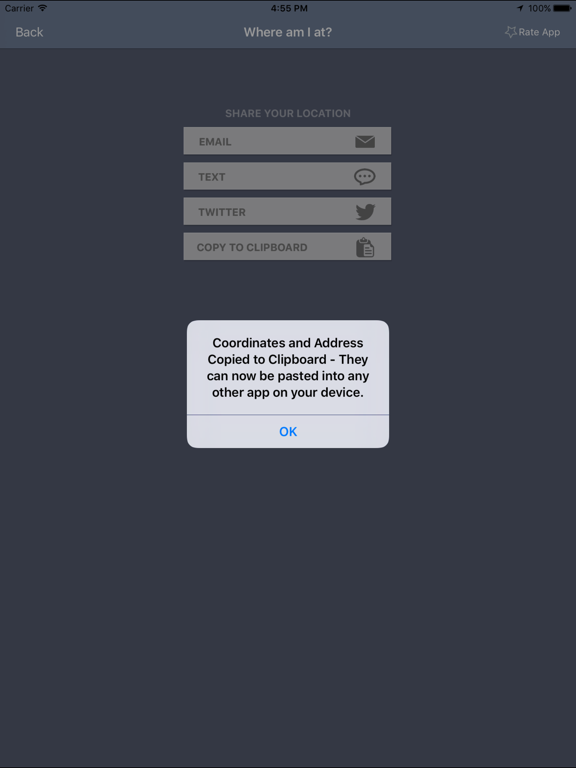 Screenshot #4 for Where Am I At? - GPS Maps App