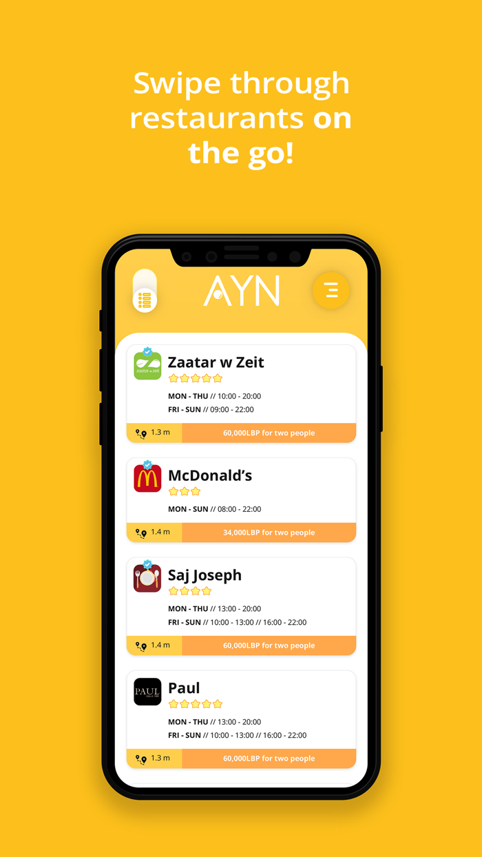 Ayn - Restaurants Nearby