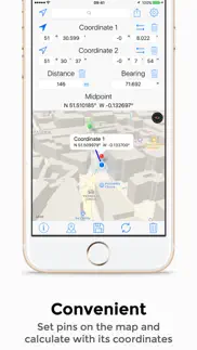 coordinates calculator pro iphone screenshot 3