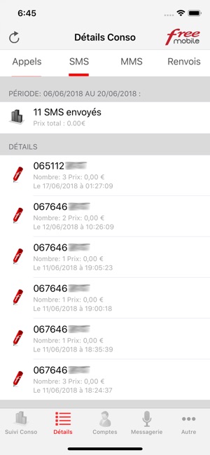 Free Mobile - Mon compte(圖6)-速報App