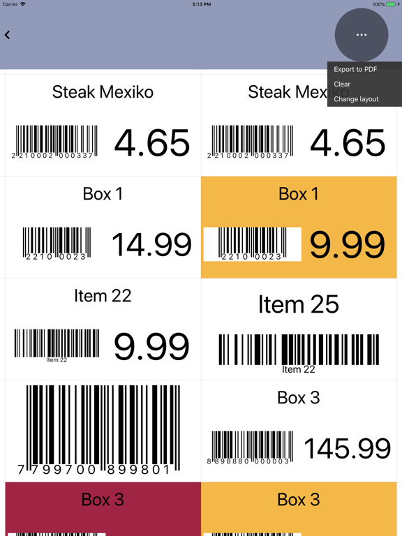 Screenshot #4 for Barcode Generator : for labels