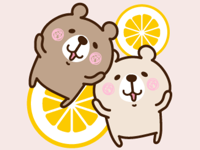 Bear cubs stickers for summer