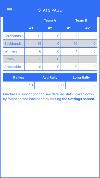 Pickleball Stat screenshot 4