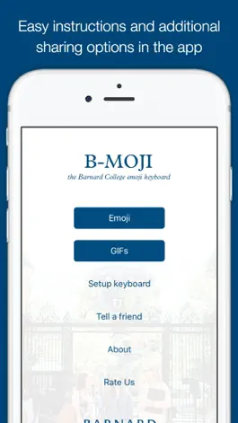 Game screenshot B-moji by Barnard College hack