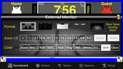Basketball Scoreboard Pro Screenshot