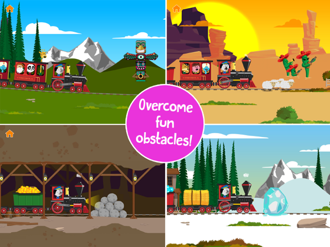 ‎Comomola Far West Train Screenshot