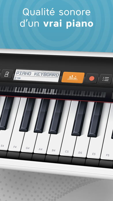 Screenshot #2 pour Piano clavier