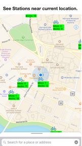 Bike Stations Boston screenshot