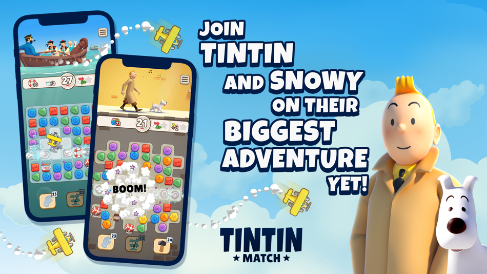 Tintin Match: The Puzzle Game - 1.26.0 - (iOS)