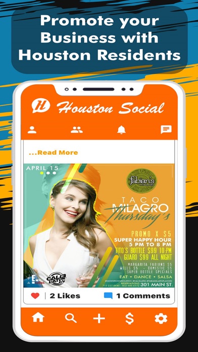 Houston Social Screenshot