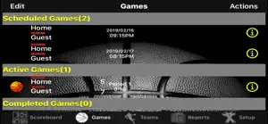 Basketball Scoreboard Pro screenshot #8 for iPhone