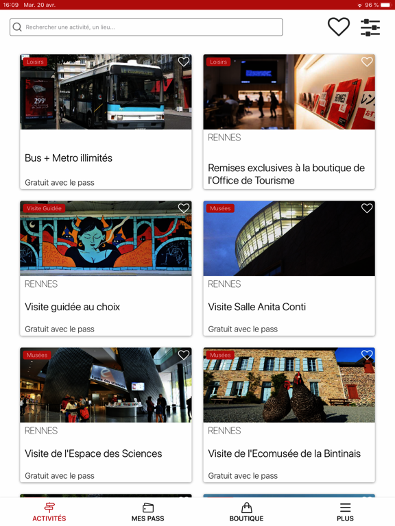 Screenshot #5 pour Rennes Citypass