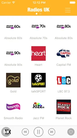 Game screenshot Radios UK FM (British Radio) apk