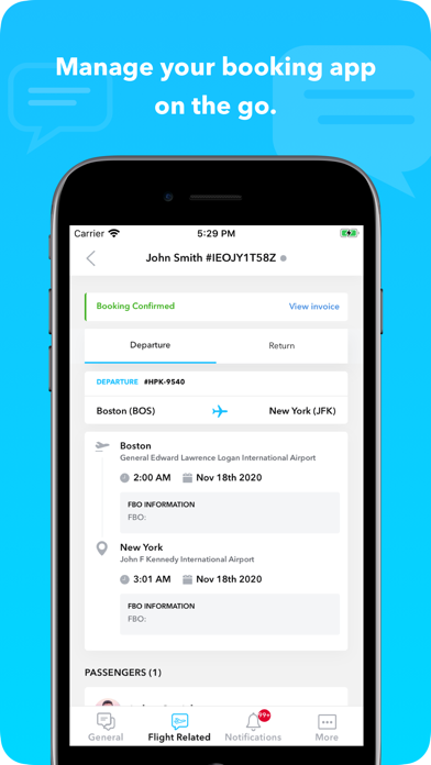 JetOS Messenger Screenshot