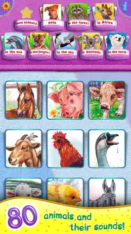 Game screenshot Animals for Kids: First Sounds mod apk