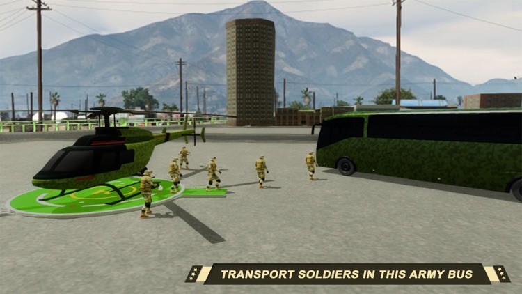 Military Duty Army Bus Sim 3D