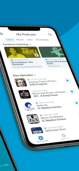Game screenshot Stitcher for Podcasts apk