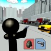 Stickman City Shooting 3D icon