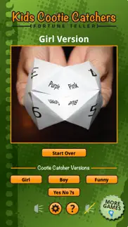 cootie catcher fortune teller iphone screenshot 2