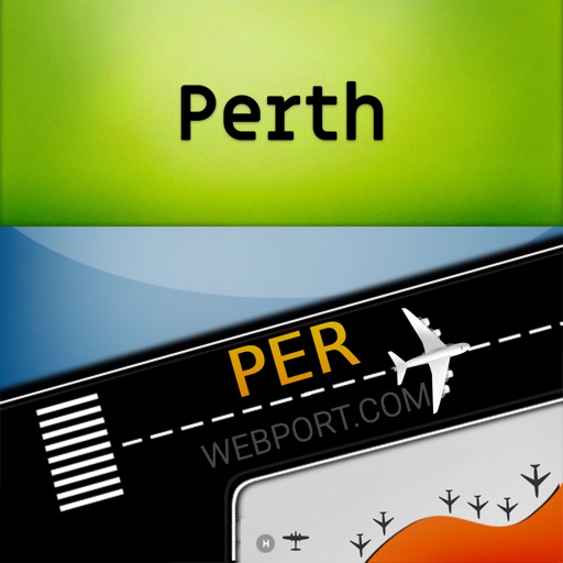 Perth Airport (PER) + Radar icon