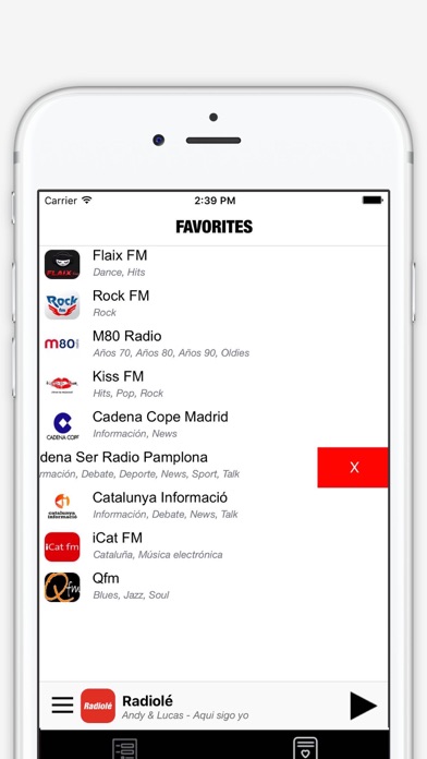 Radio Spain : spanish radios screenshot 3