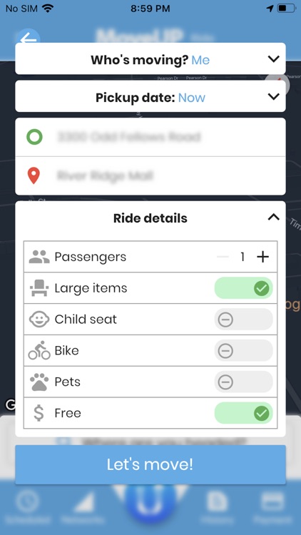 MoveUP - Rides and Deliveries