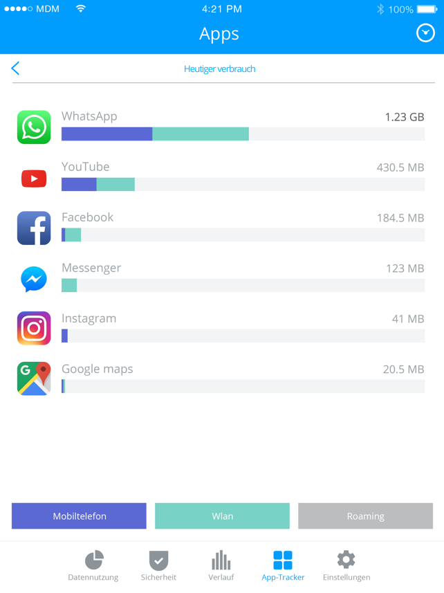 My Data Manager VPN Sicherheit スクリーンショット
