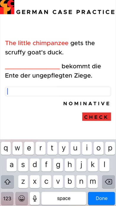 Screenshot #2 pour German Case Practice