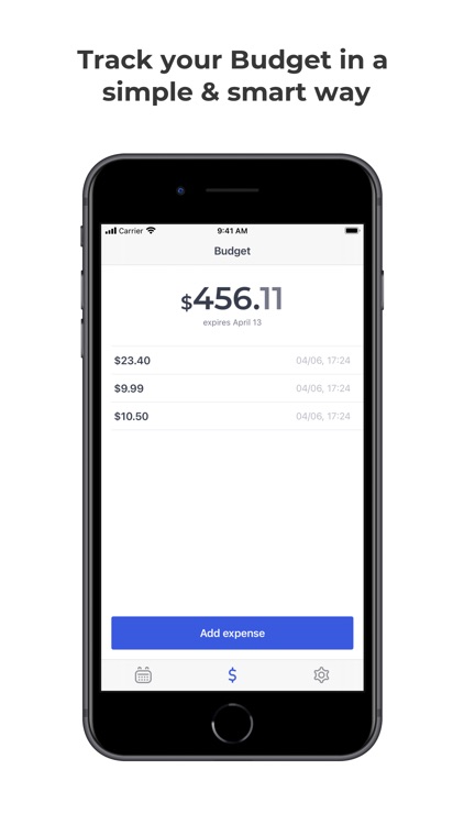 Budget: Expense Tracker