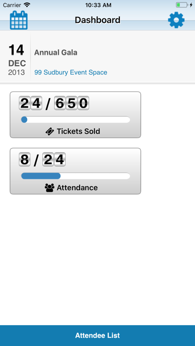 Causeview Events Screenshot