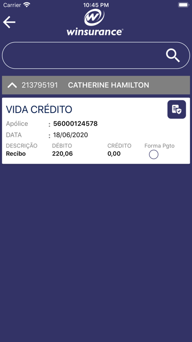 Winsurance Screenshot