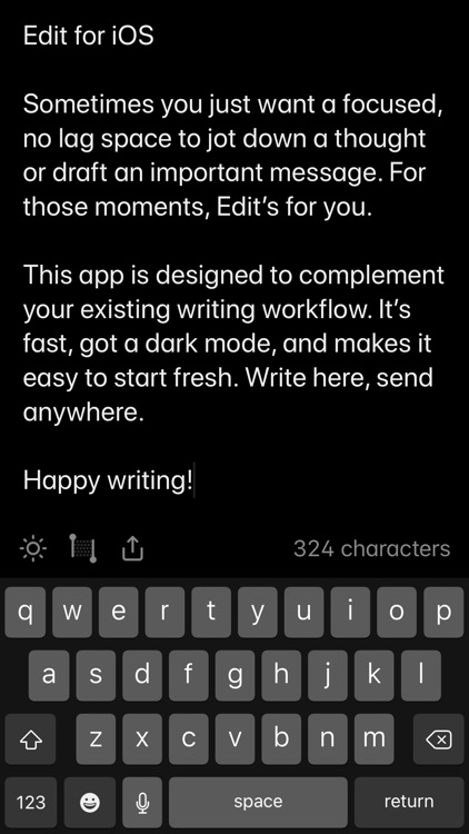 Edit: a single page scratchpad