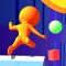 Run and jump as high as you can and reach top scores by climbing the air using ramps and green pellets to propel you up, beware of red obstacles that may bring you down
