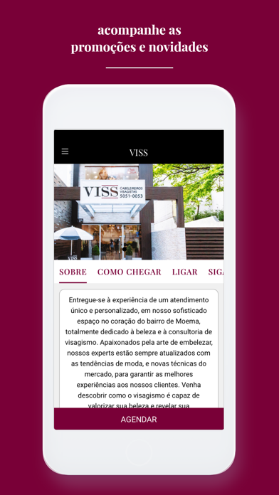 VISS Cabeleireiros Visagistas screenshot 2