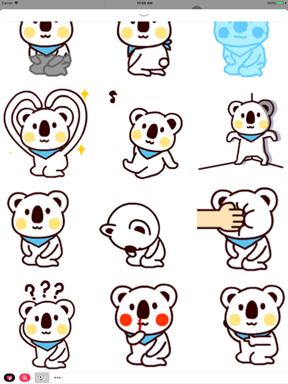 Screenshot #3 for Koala Animated Stickers