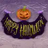 Watercolor Happy Halloween delete, cancel